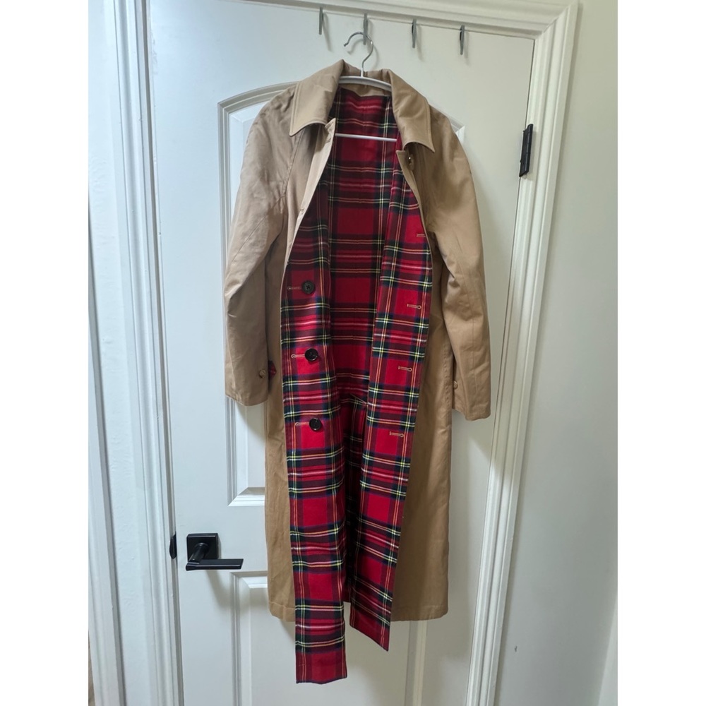 Burberry reversible Gabardine trench coat - Picture 5 of 12